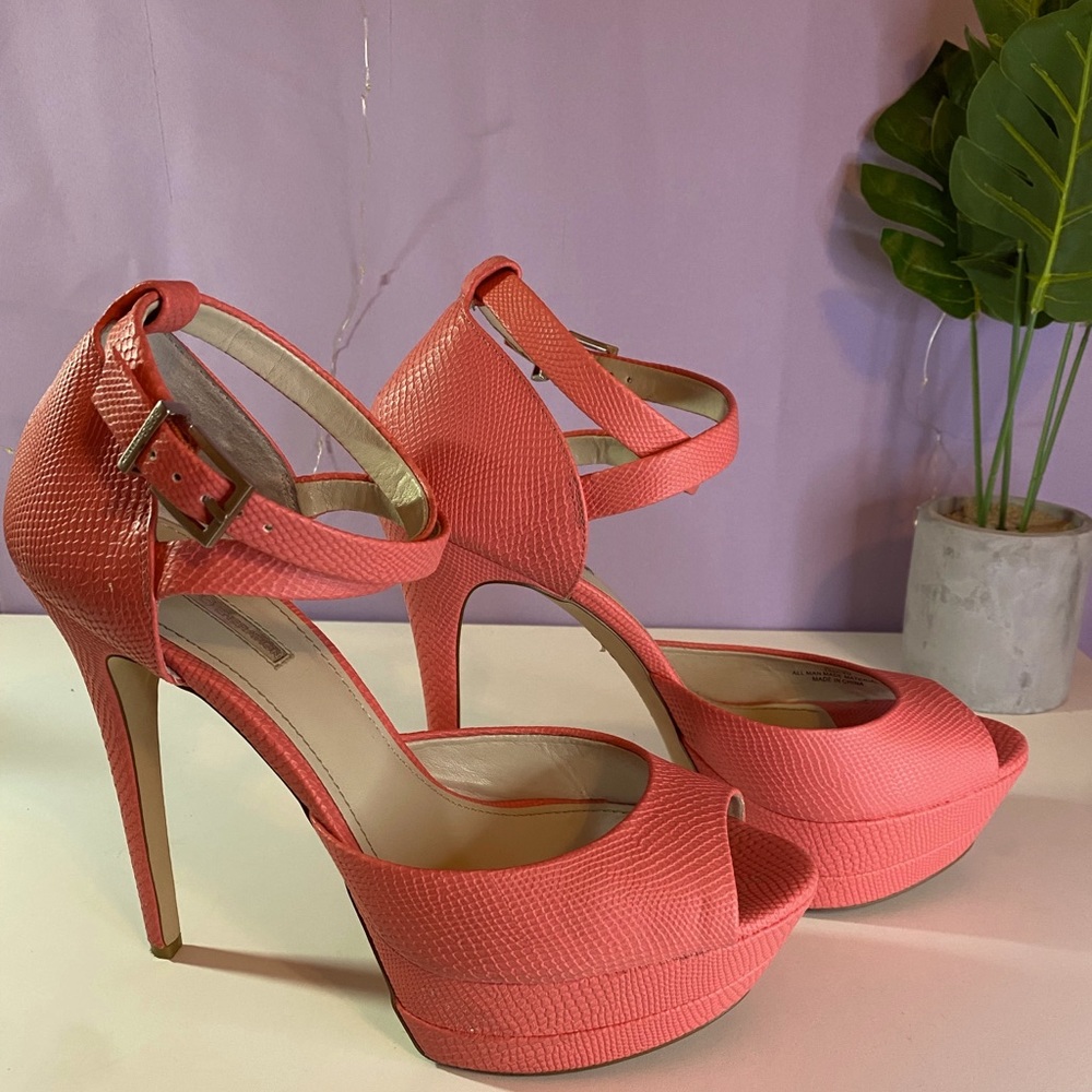 BCBG platform sandals